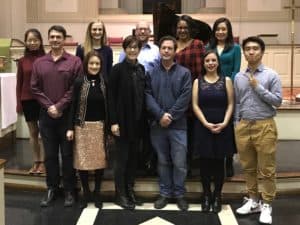 Group of multiethnic men and women