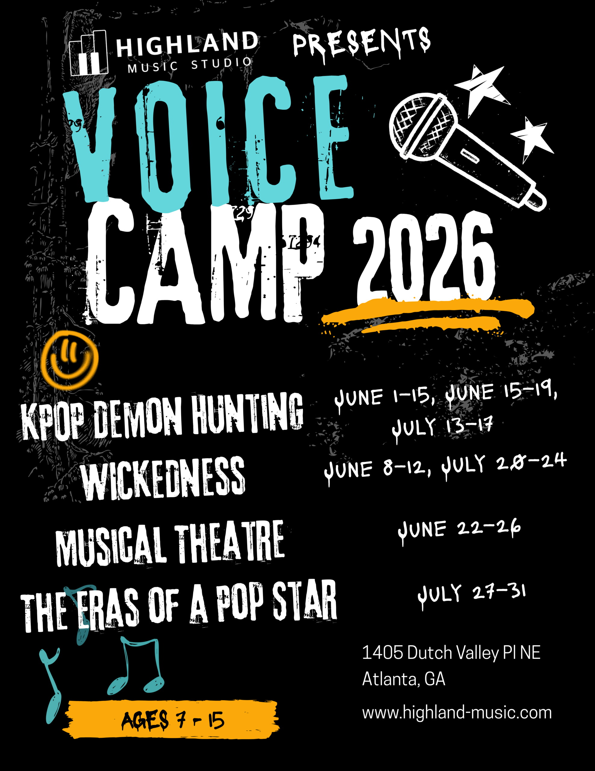 Voice Camp 2026 Black